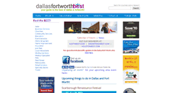 Desktop Screenshot of dallasfortworthbest.com